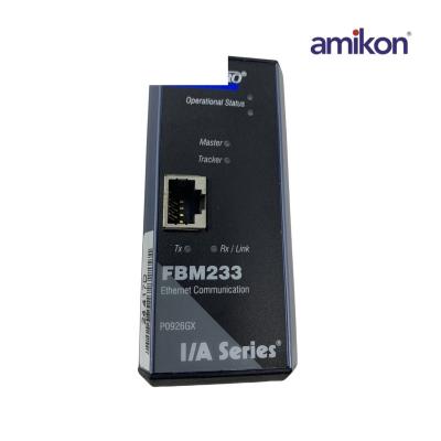 Módulo de comunicação Ethernet Foxboro FBM233 P0926GX