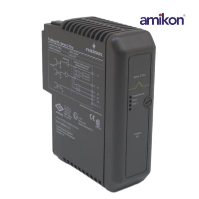 EMERSON KJ3243X1-BB1 VE4022 12P3994X042 Série 2 Plus Cartão Profibus DP