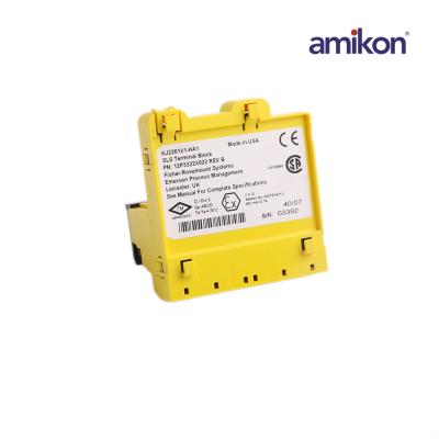 Bloco terminal de EMERSON KJ2201X1-HA1 12P3322X022 SLS