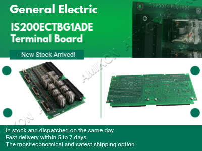 O que é a placa de terminais GE IS200ECTBG1ADE e como ela aprimora os sistemas de controle de turbinas?