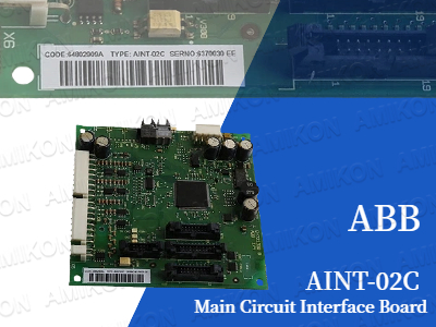 Como a placa de interface do circuito principal ABB AINT-02C impulsiona sua automação industrial