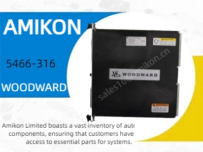 A versatilidade e potência do módulo combinado analógico Woodward 5466-316 em controle industrial
