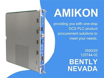 BENTLY NEVADA 3500/20 125744-02 Módulo de interface de rack padrão