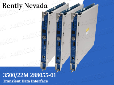 Monitoramento confiável de máquinas com a interface de dados transientes Bently Nevada 3500/22M 288055-01