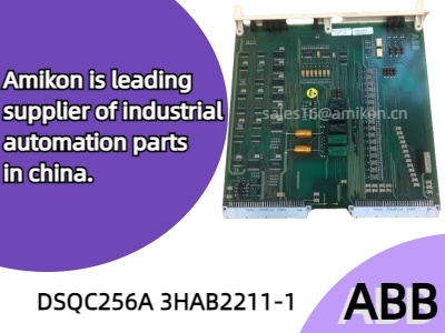 Compreendendo a placa do módulo sensor ABB DSQC256A 3HAB2211-1: um componente chave para automação industrial