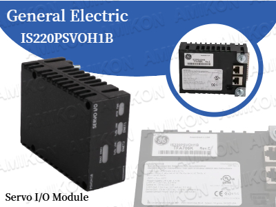 Maximize a eficiência da automação industrial com o módulo de E/S servo GE IS220PSVOH1B.