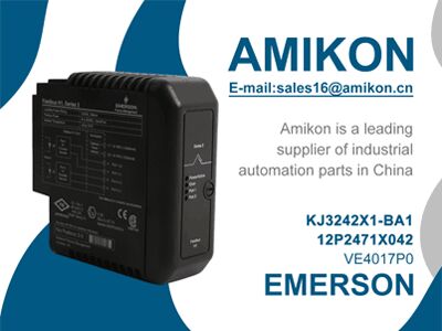 Desbloqueando eficiência com o módulo Fieldbus Emerson KJ3242X1-BA1 12P2471X042 VE4017P0